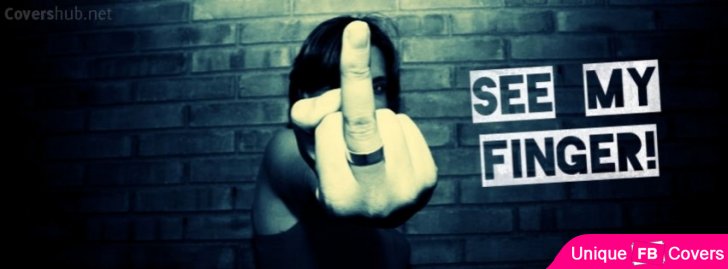 See My FINGER! - Attitude FbCover