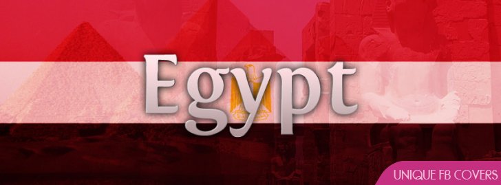 Egypt Flag Facebook Cover