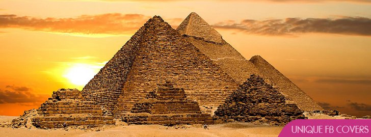 Egyptian Pyramids Facebook Cover
