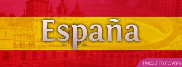 Espana Spain Flag Facebook Cover