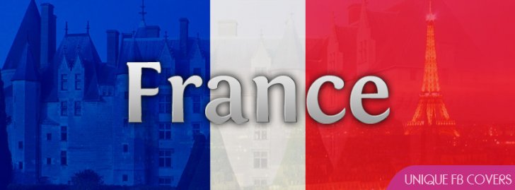 France Flag Facebook Cover