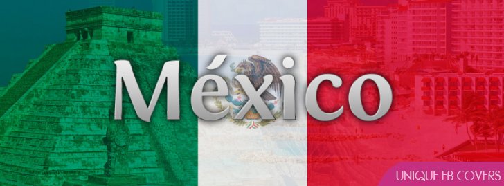 Mexico Flag Facebook Cover
