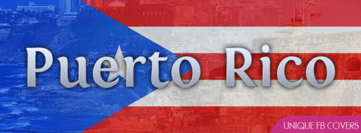 Puerto Rico Flag Facebook Cover