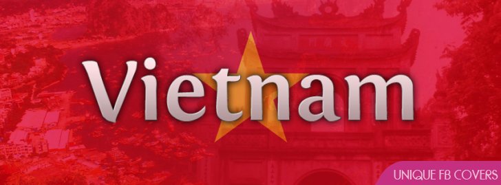 Vietnam Flag Facebook Cover